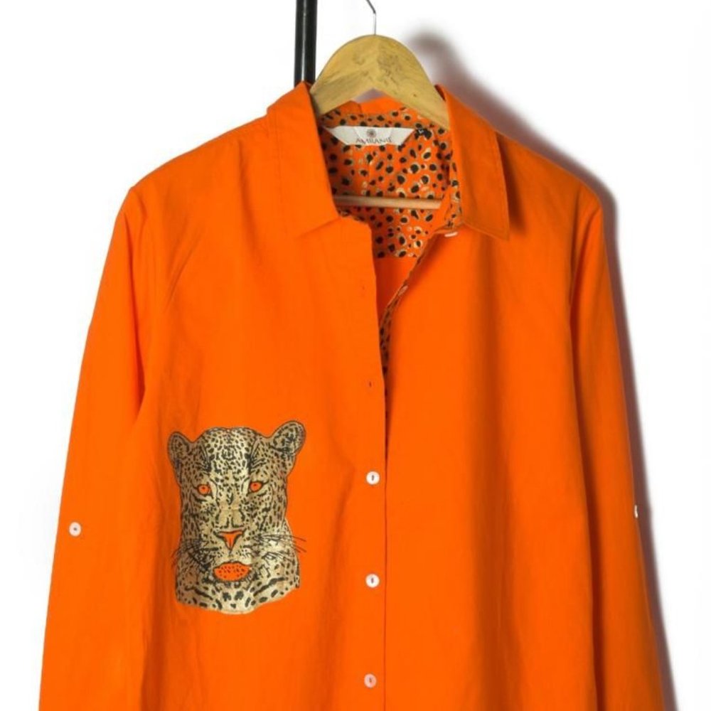BRAND NEW The Classic Cheetah Patch Shirt